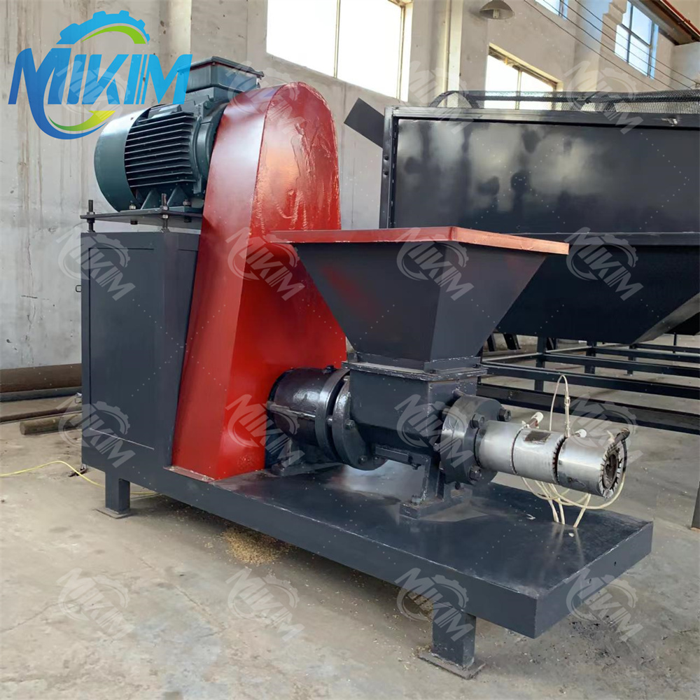 Charcoal Making Machine Price Biomass Briquette Machine Wood Sawdust Straw Grass Rods Extuder Saw Dust Briquette Machine