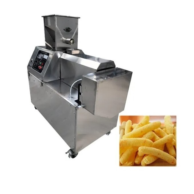 Multi-function Rice Puffed Corn Snack Machines Corn Puff Screw Extruder Machine Snack Food Making Machine