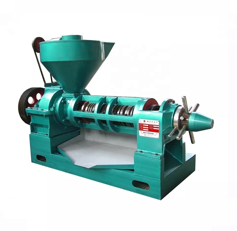 6YL-160 capacity 400-600KG/H oil expeller press industrial oil press machine