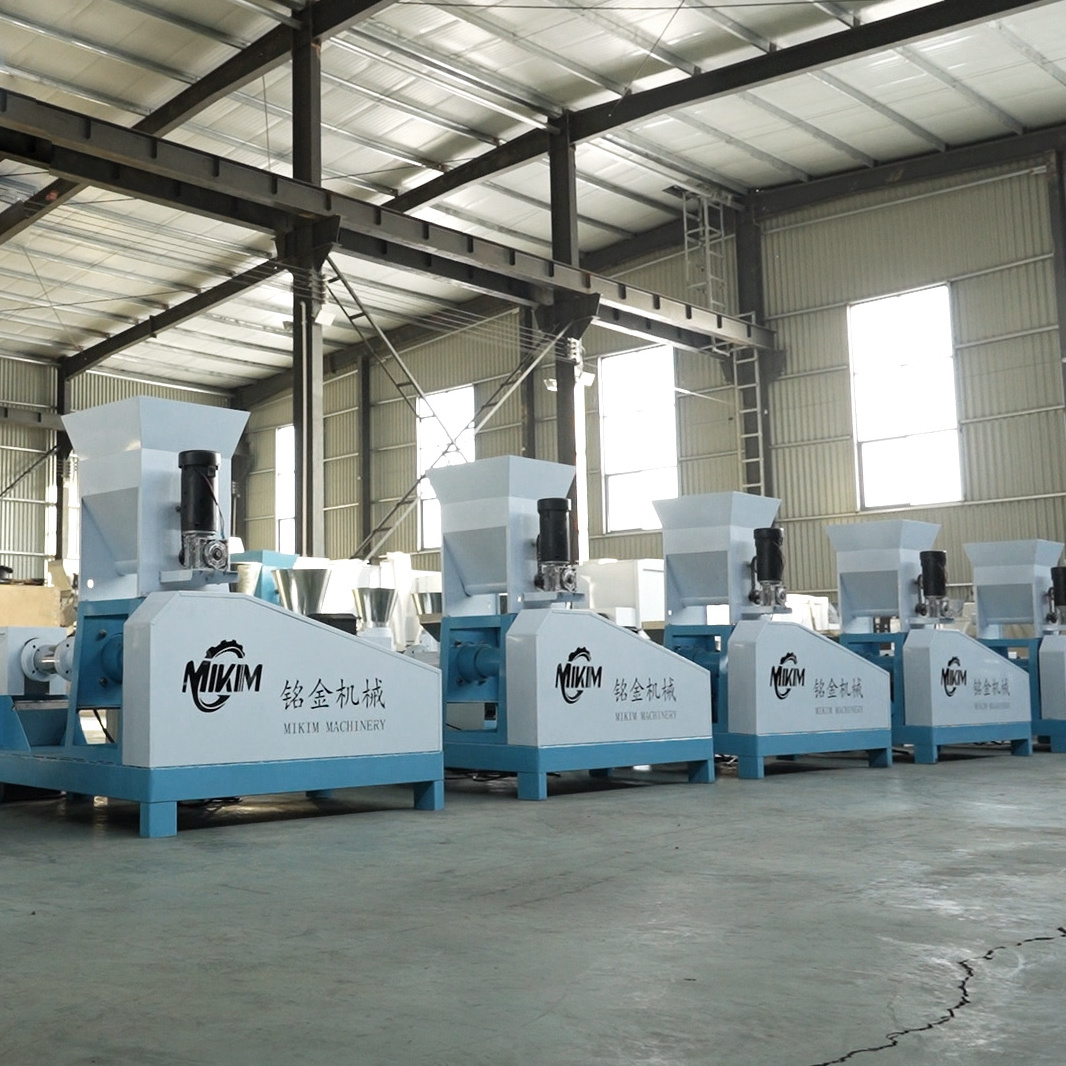 animal feeds extruder machine floating fish feed extruder poultry livestock pet feed mill pellet making processing machines