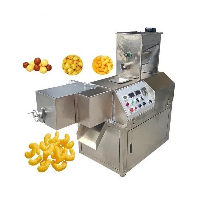 Multi-function Rice Puffed Corn Snack Machines Corn Puff Screw Extruder Machine Snack Food Making Machine