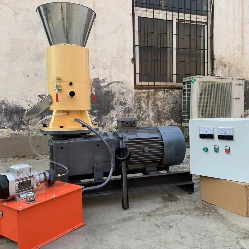 Complete Set Sawdust Wood Pellet Production Pellet Making Machine