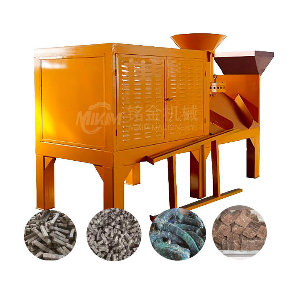 Automatic Alfalfa Hay Cube Briquette Press Machine Wheat Straw Cube Pellet Making Machine