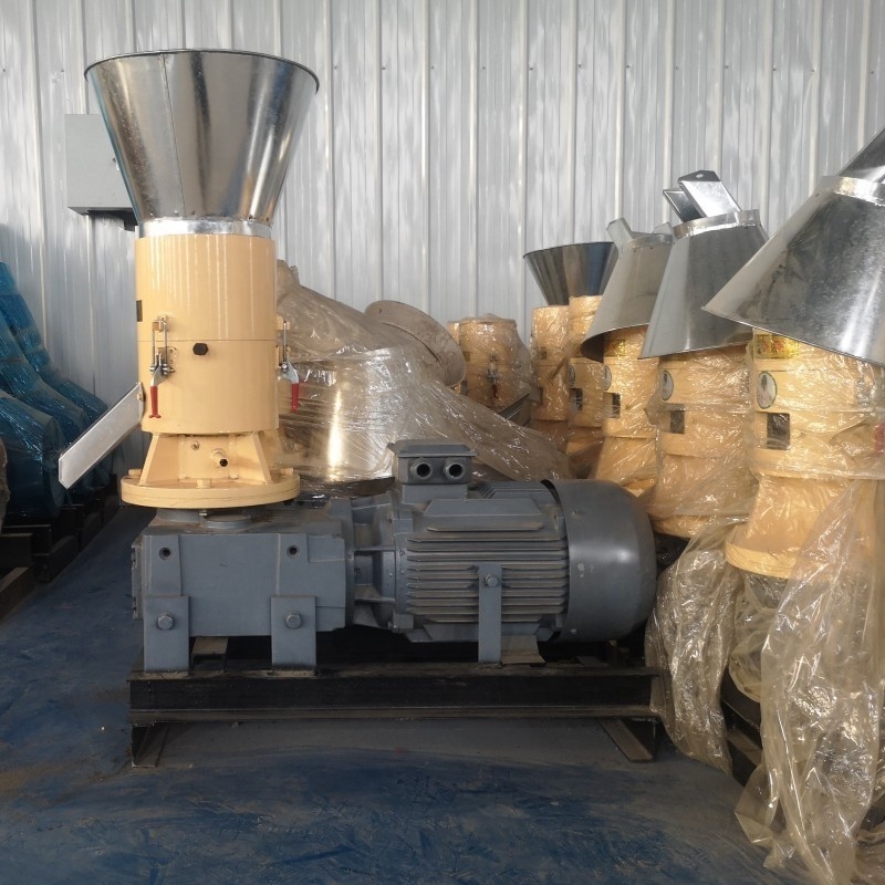 Complete Set Sawdust Wood Pellet Production Pellet Making Machine