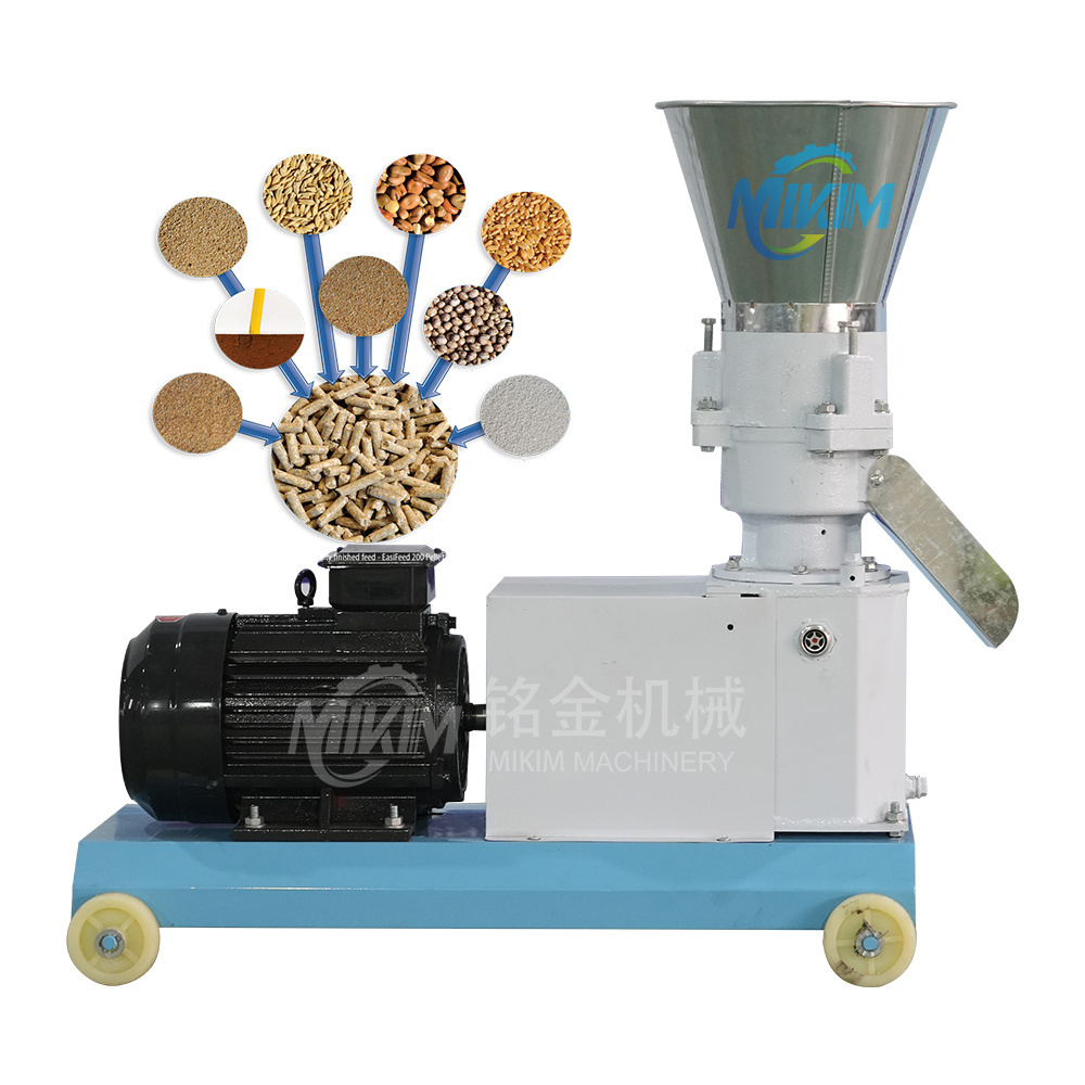 feed pallet making machine animal pellet poultry feed processing machinery pelletizer machine for animal feeds