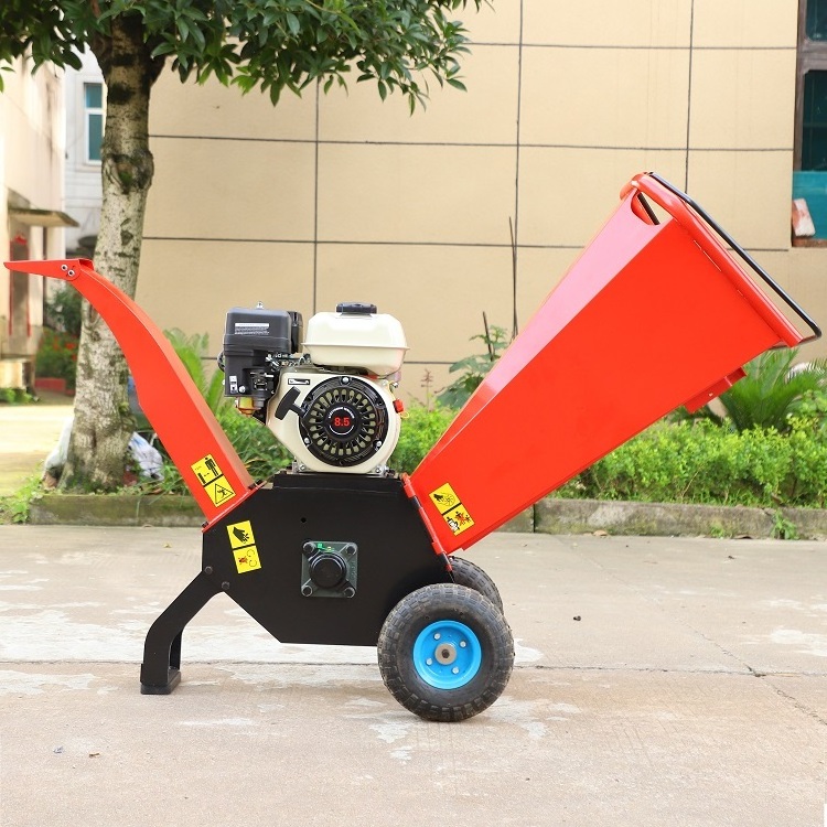 Household Use Gs100 Model 6 Inch 8 Inch Small Garden Branch Chopper 6.5hp 18hp 25hp 40hp Tree Machine Wood Chipper 15hp