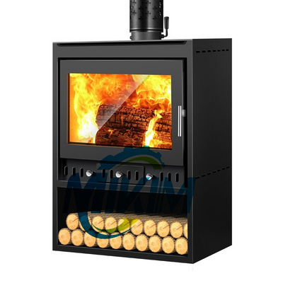 Indoor heating Cast Iron Freestanding Wood Burning Fireplaces Home Heater True Fire Fireplace Wood-burning Stoves