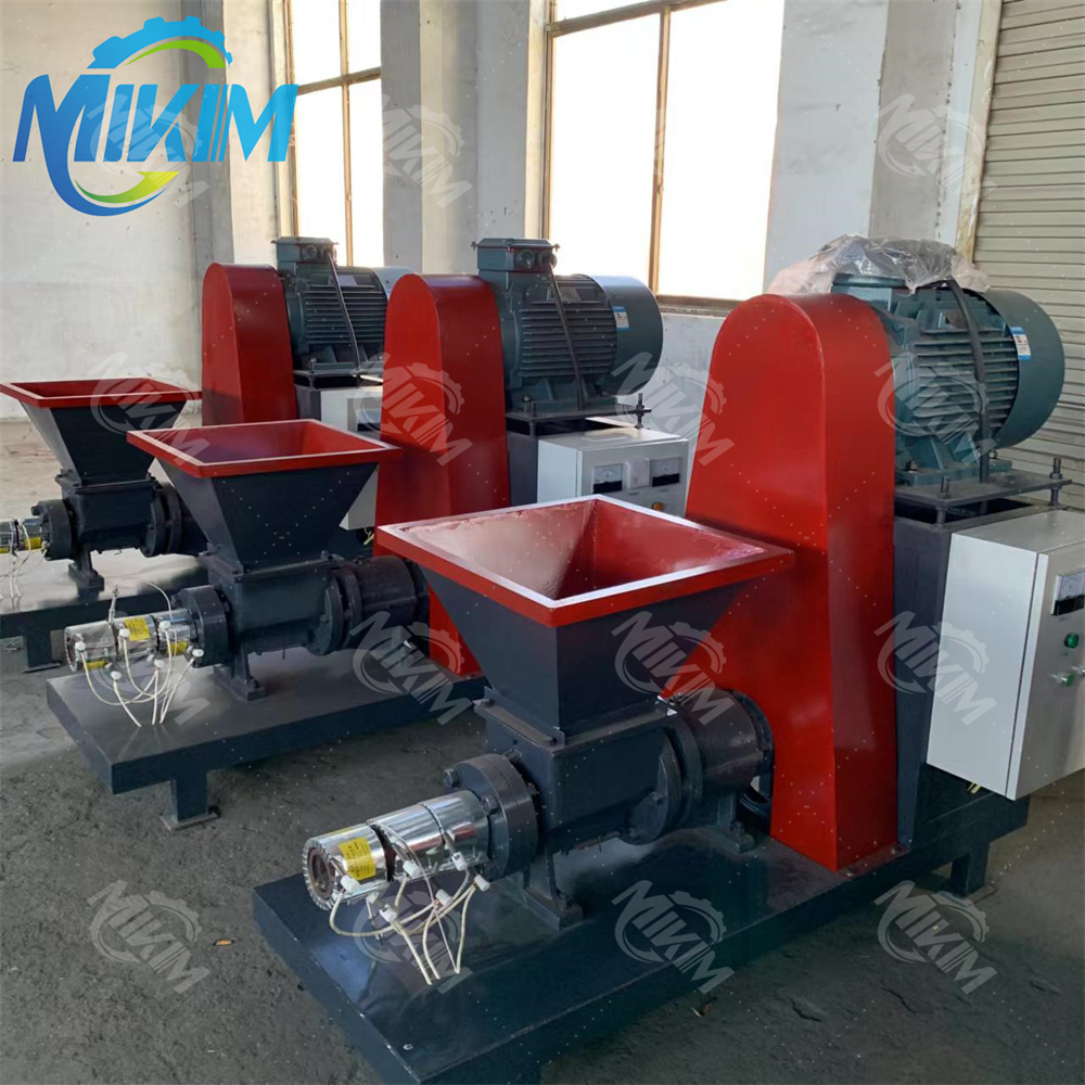 Charcoal Making Machine Price Biomass Briquette Machine Wood Sawdust Straw Grass Rods Extuder Saw Dust Briquette Machine