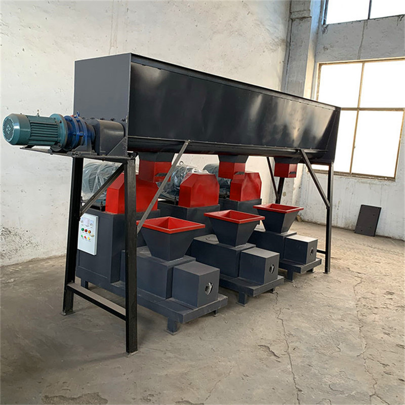 CE Approved Rice Husk Bamboo Wood Sawdust Charcoal Briquette Making Machine