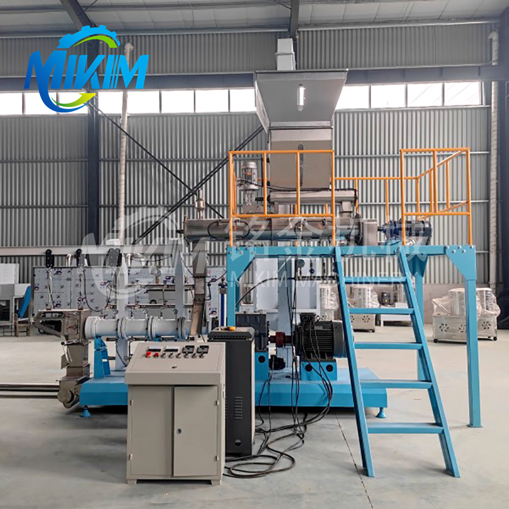 Updated Extruder Stainless Steel Food Grade Floating Fish Feed Plant Steam Dryer Oven Packing Machine Grinder Cost