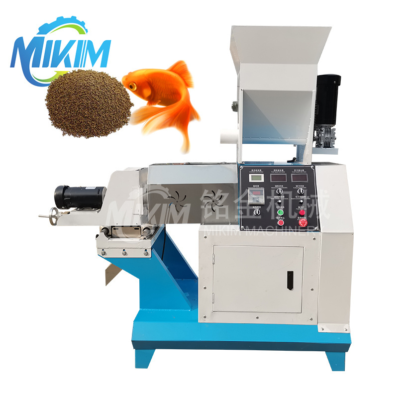 180~200kg/H Feed Making Machine Attached Free Parts Floating Fish Feed Mill Pellet Extruder Machine