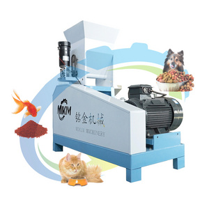 large size pet dog cat food processing machines chicken fish feed pellets extruder machine elicterical fish feed making machine