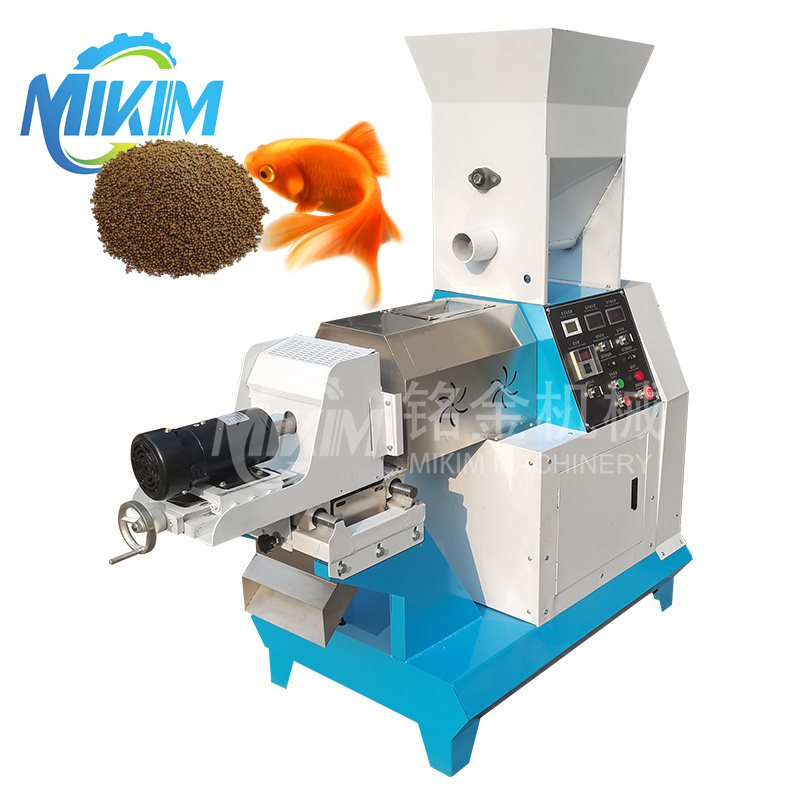 Animal Cold Floating Fish Trout Feed Sinking Extruder Pet Food Pellet Machine