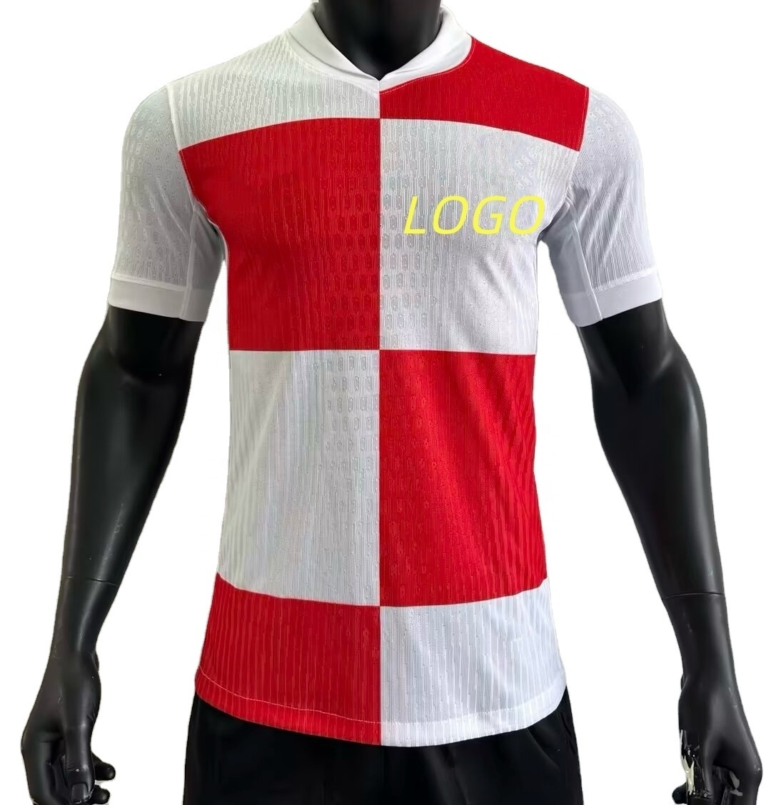 2024 Newly arrived custom white and red player version best quality home croatia soccer jersey