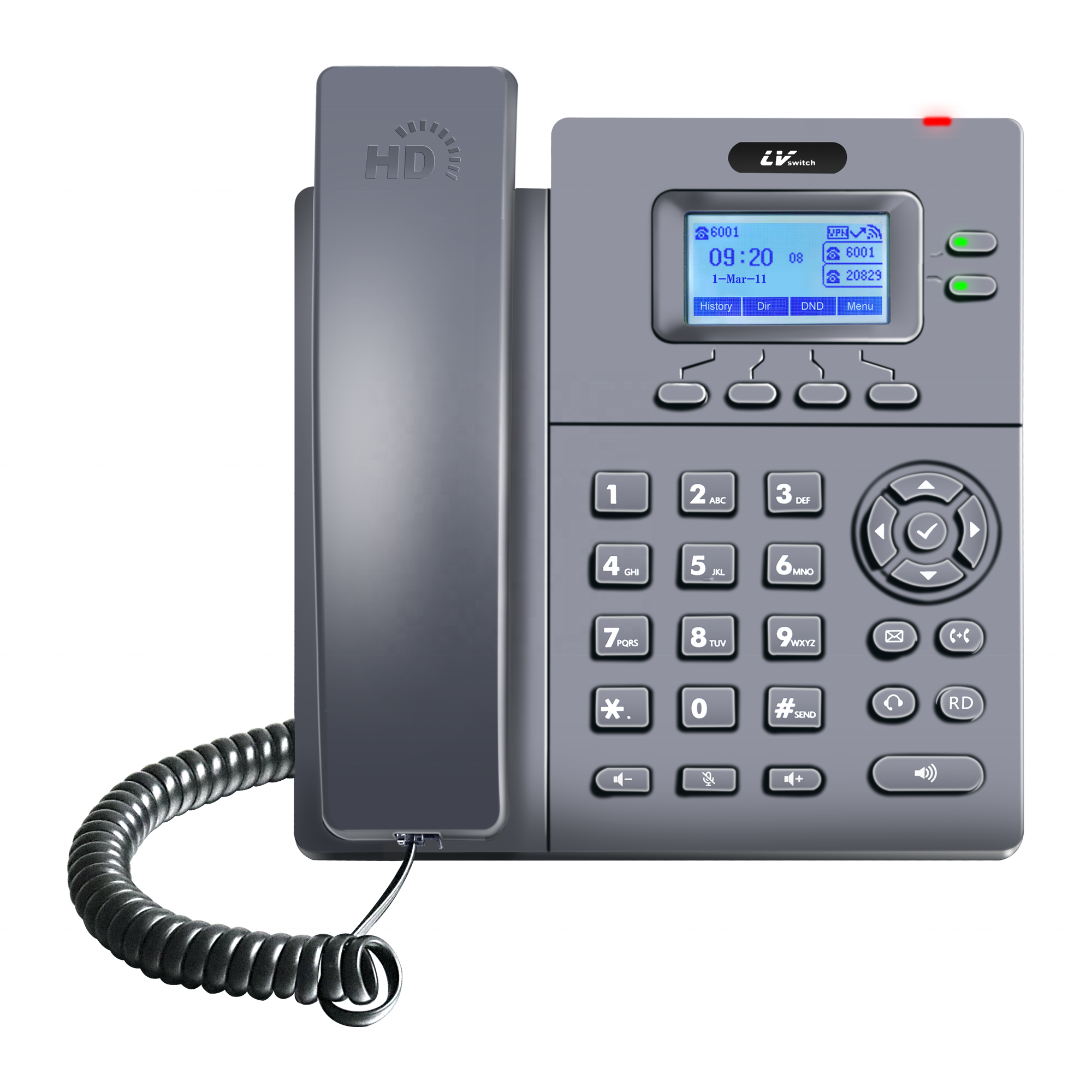 hot sales good quality Basic voip office PoE ip phone with wifi 2.4G