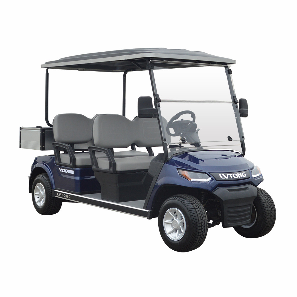 New Model 4 seaters Electric Golf Cart  with Luggage box option