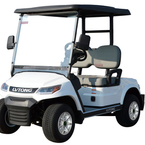 LVTONG Chinese 48v Electric Golf Cart 2 Seater Lithium Hunting  Off Road Golf Cart