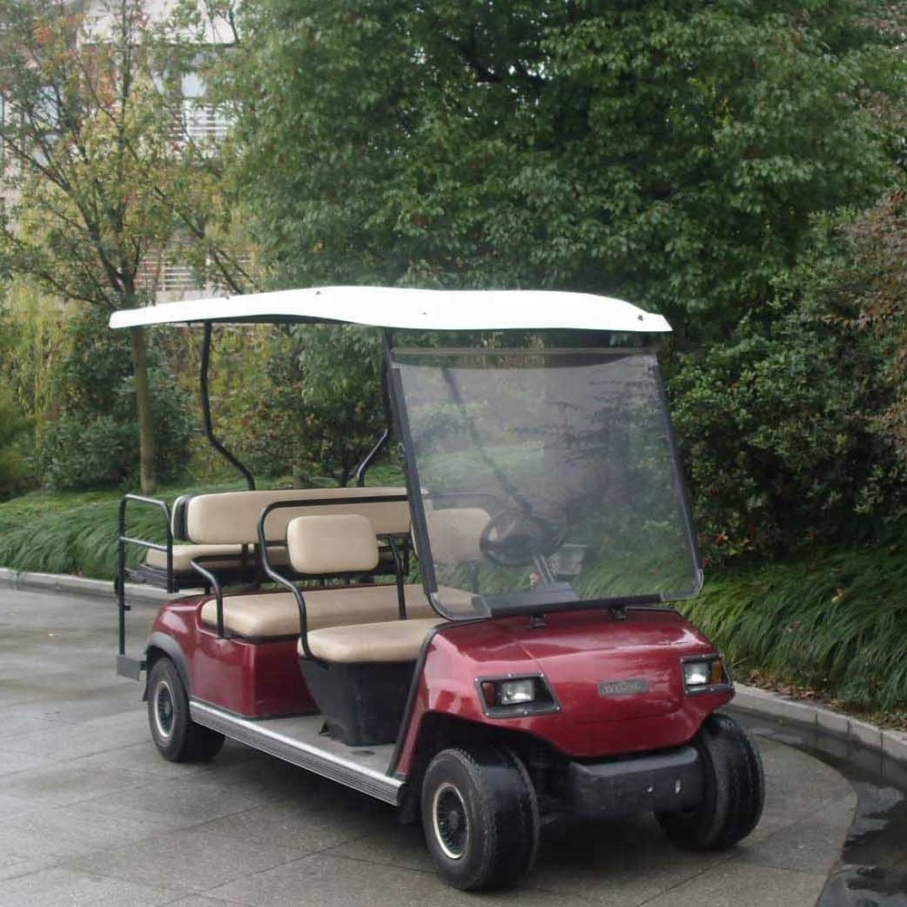 6 Seater Electric Golf Club Car with CE Certification and 48V Battery