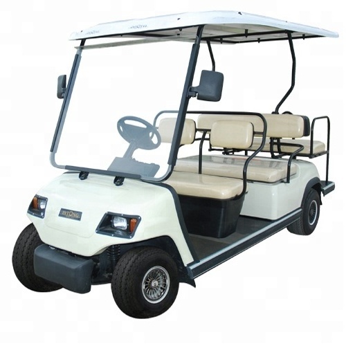 6 Seater Electric Golf Club Car with CE Certification and 48V Battery