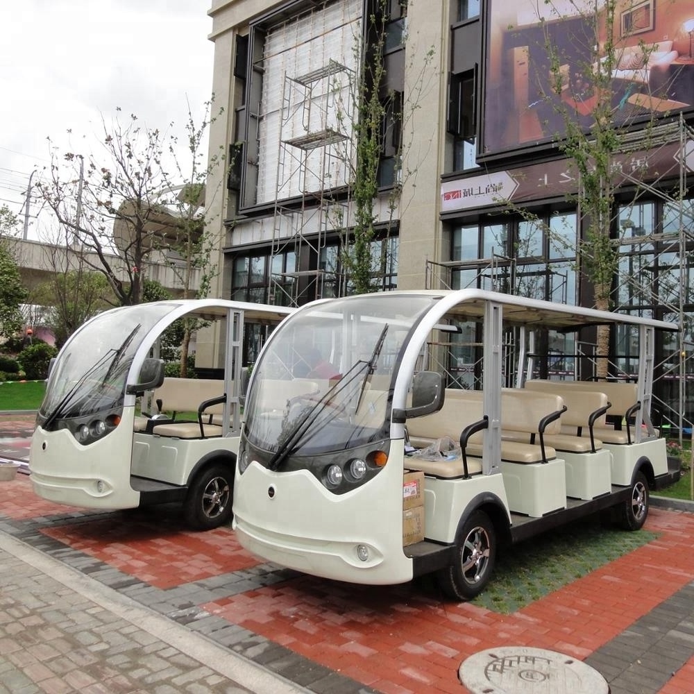 14 Seat Shuttle Transport Sightseeing Electric Passenger Bus For Sale (LT-S14)