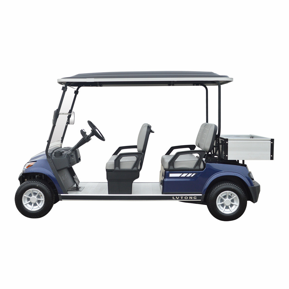 New Model 4 seaters Electric Golf Cart with cargo box