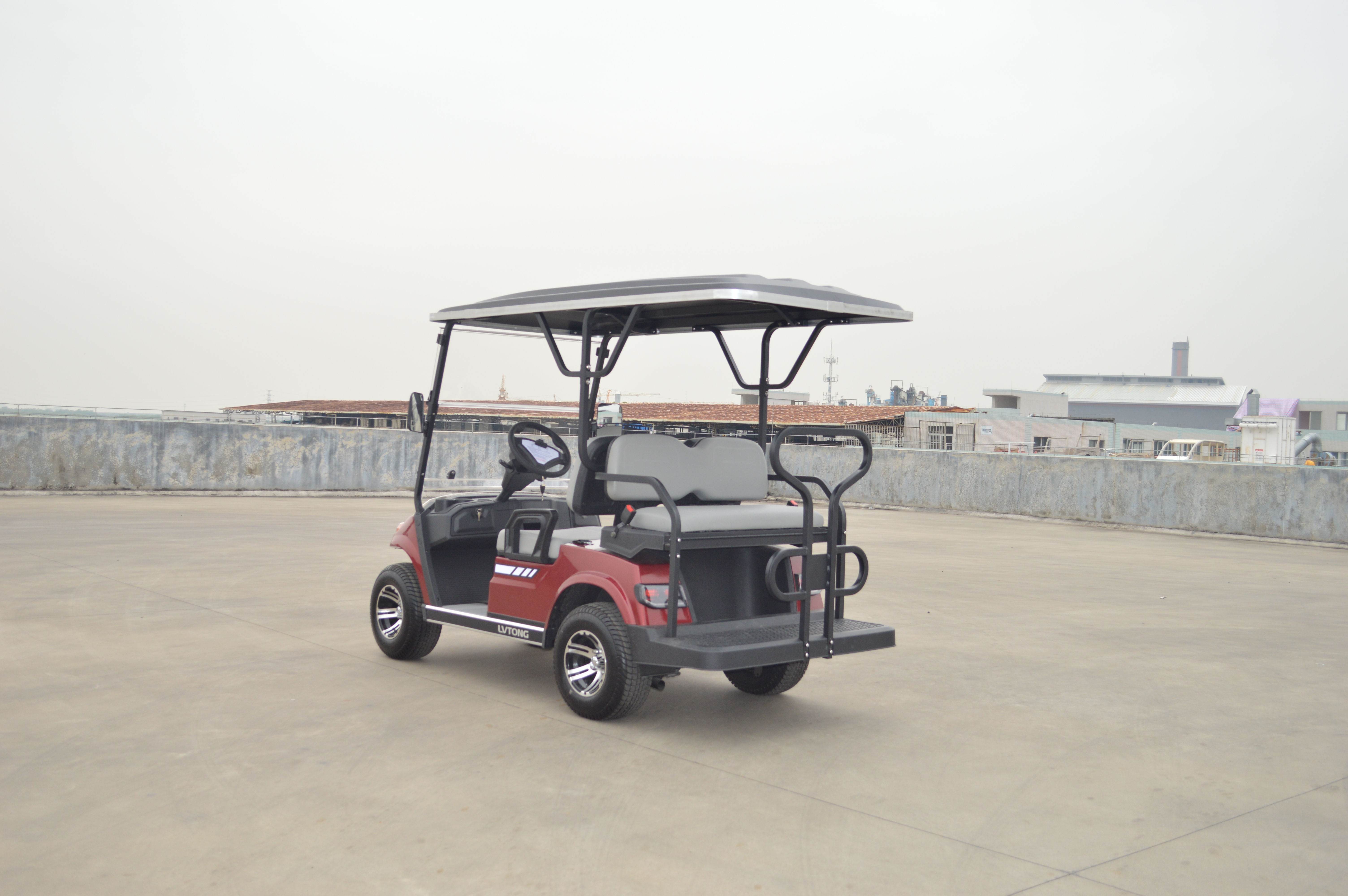 Off Road Street Legal 48V 72V Lithium Battery Karts Car Buggy 4 Seater carrito de Electric Golf Cart