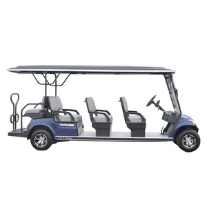 LVTONG Electric Lifted Golf Cart 2 4 6 8 Seats 4x4 Gasoline Off Road Club Car for Sale