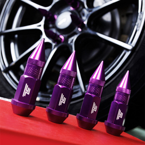 wholesale high quality aluminum alloy colorful anodizing Wheel hub Nut Colorful Wheel lug Nut