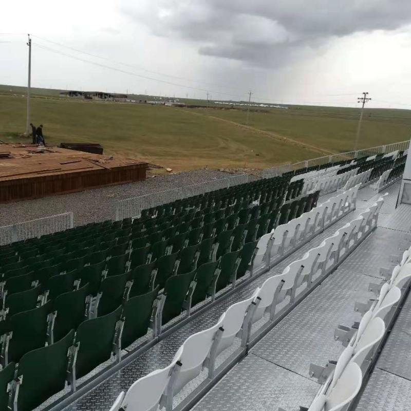 Easy install stadium bleacher seat demountable tribune seating Grandstand Aluminum Bleachers Seating