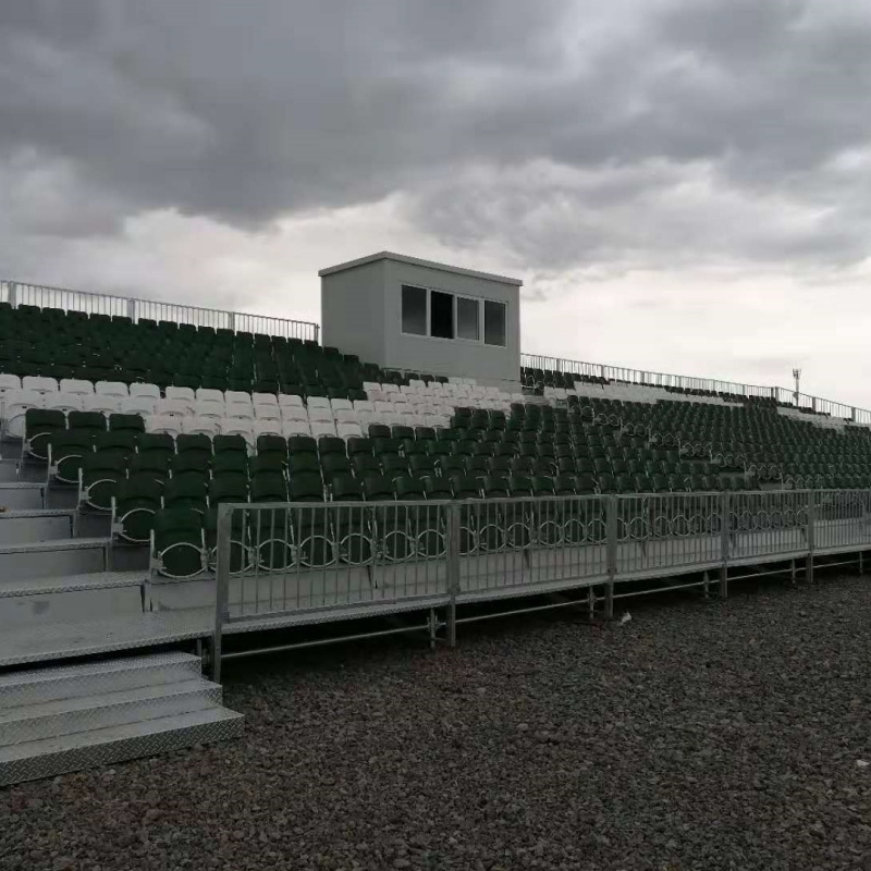 Easy install stadium bleacher seat demountable tribune seating Grandstand Aluminum Bleachers Seating