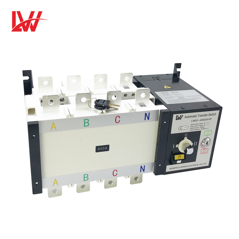 Hot Sell 400 Amp Automatic Transfer Switch ATS 220V 50/60 Hz