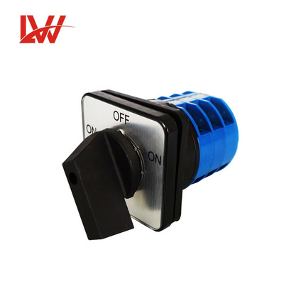 3 Position waterproof rotary changeover automatic cam switch