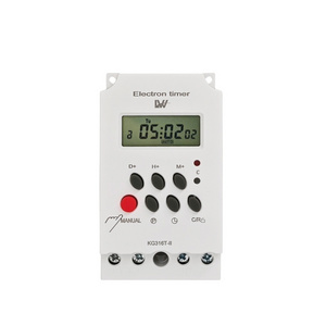 KG316T-II 24h Electronic Timer Switch 220v Digital Timer Switch With 3V Lithium Battery