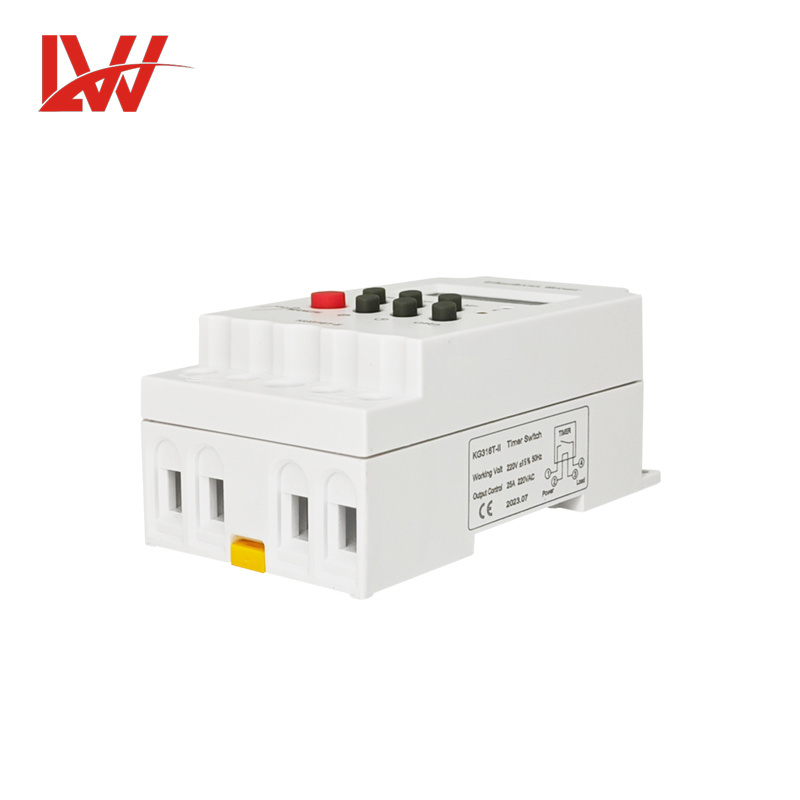 KG316T-II 24h Electronic Timer Switch 220v Digital Timer Switch With 3V Lithium Battery