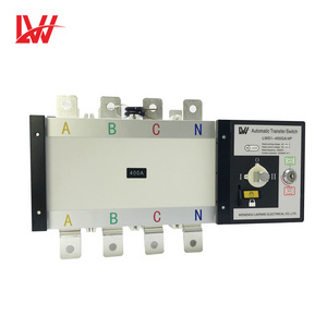 Hot Sell 400 Amp Automatic Transfer Switch ATS 220V 50/60 Hz