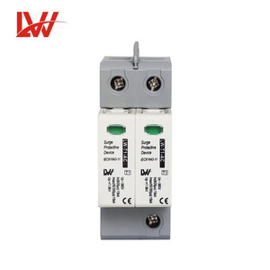 AC SPD Lightning Arrester  T1  2P 385V Power Surge Protective Device for Home Power System