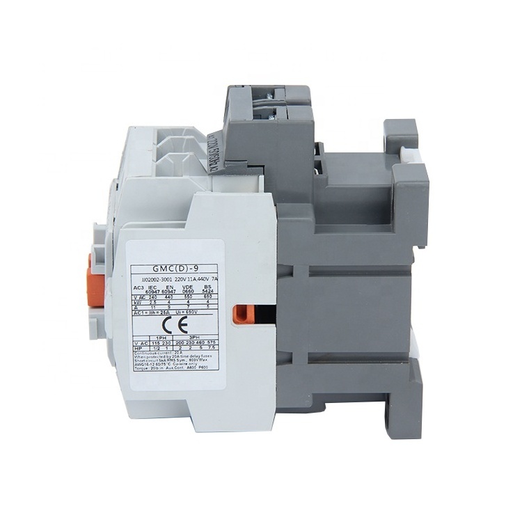 GMC (JMC) Series AC Contactor with Auxiliary Contact Block, Timer delay, Machine-interlocking device  GMC-09