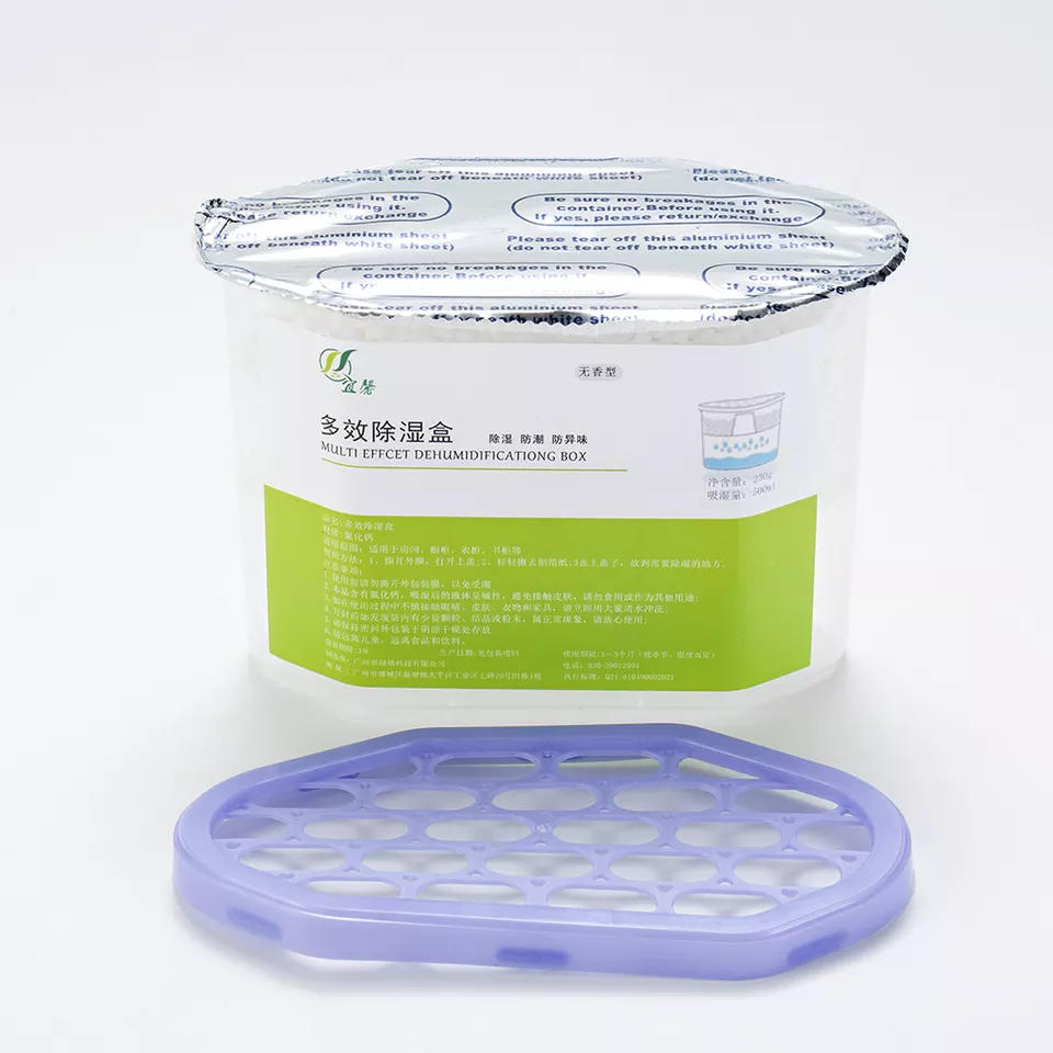 Hi-Capacity Moisture Absorber Bucket attracts and traps excess moisture eliminating musty odors from damp areas.