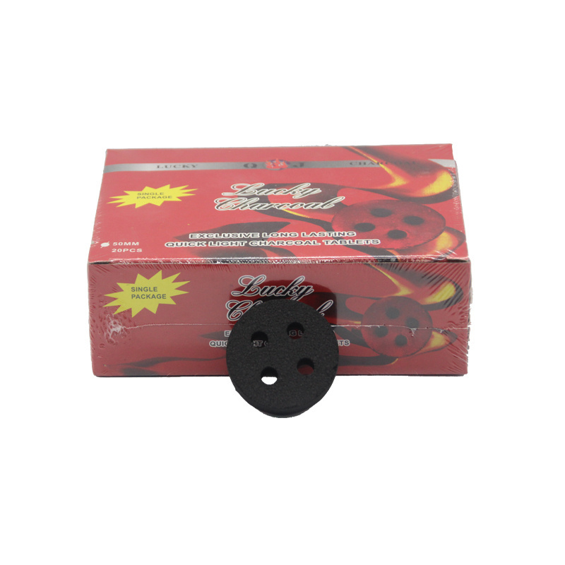 Manufacturer Sales QS Incense Lucky Charcoal Huka Tobacco For Shisha In Middle East