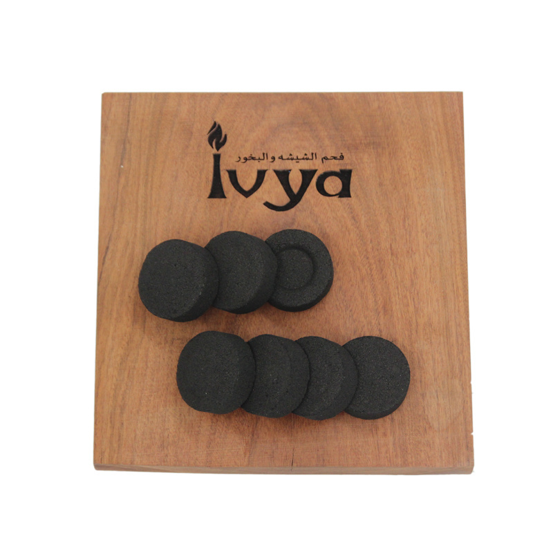 Factory Sell  Shisha Torch Charcoal For Hookah Incense Round Tablets Briquette