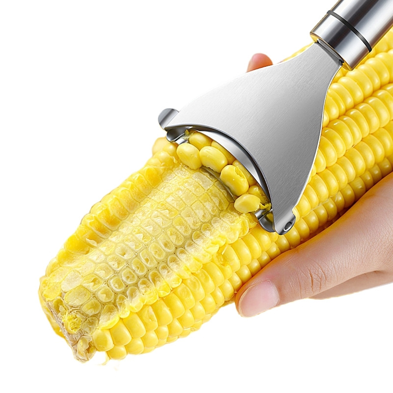 Wholesaler Corn Cutter Peeler Corn Stripper Cob Stripper Tool Premium Stainless Steel Corn Thresher Cob Remover tool