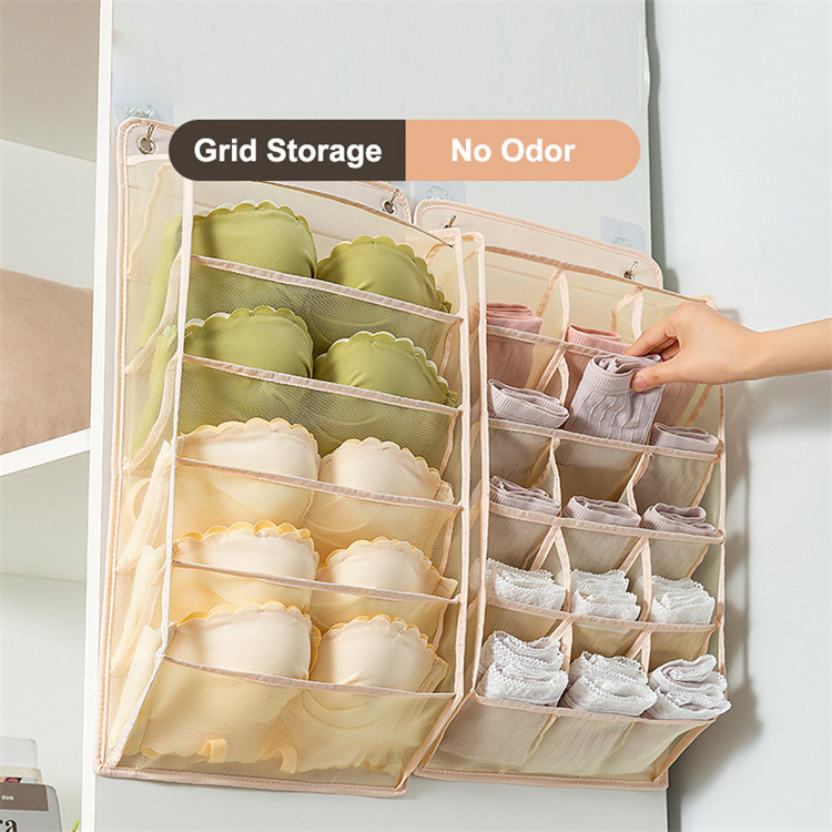 Underwear Organizer Boxes Wardrobe Drawer Divider Clothes Storage Box For Folding Panty closet organizers Clothes Organizer