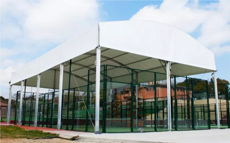 Aluminum Outdoor Padel Tennis Roof and Padel Tennis Sports Court Tent Cover