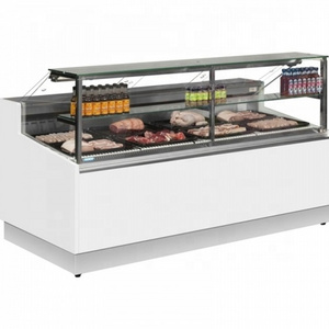 refrigerator butchery shop equipment meat display cabinet