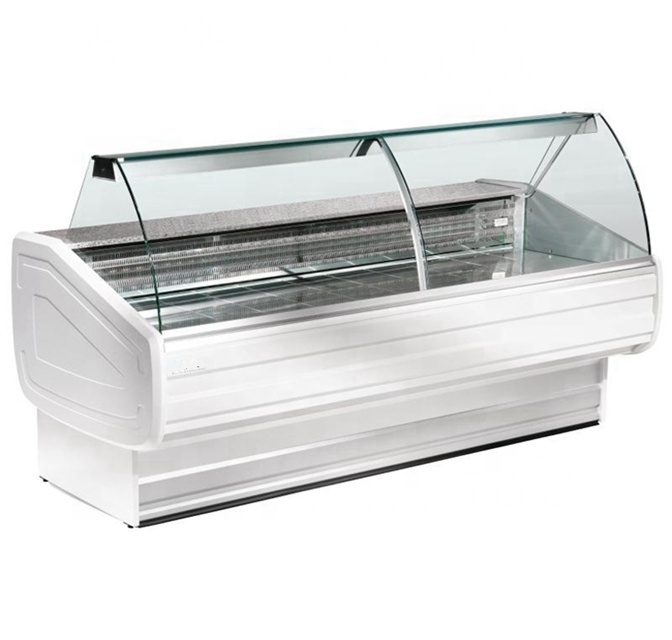 refrigerator butchery shop equipment meat display cabinet