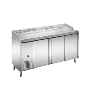 Sandwich Prep Table Refrigerated  Pizza Prep Table Commercial Counter top Salad Refrigerator