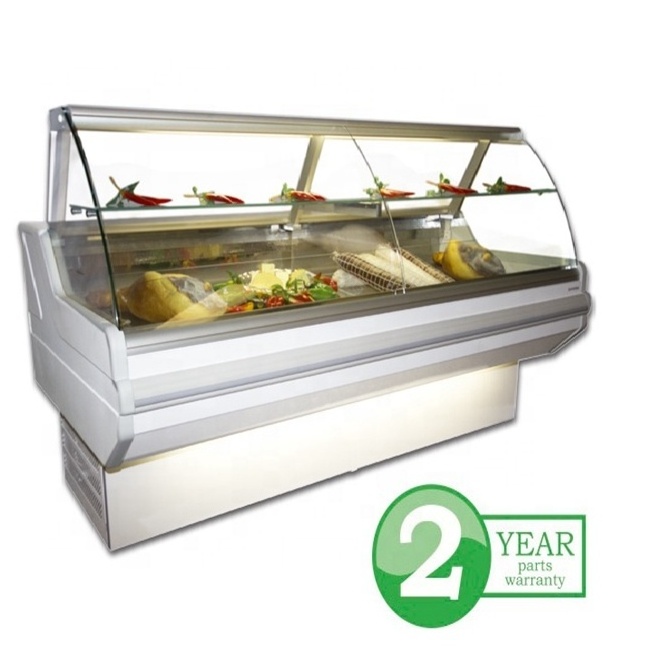 2 Year Warranty Meat Deli Refrigeration Display Case for Sale