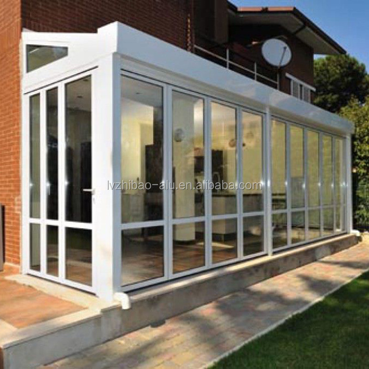 Aluminum winter garden sunroom , diy aluminum conservatory,wintergarten