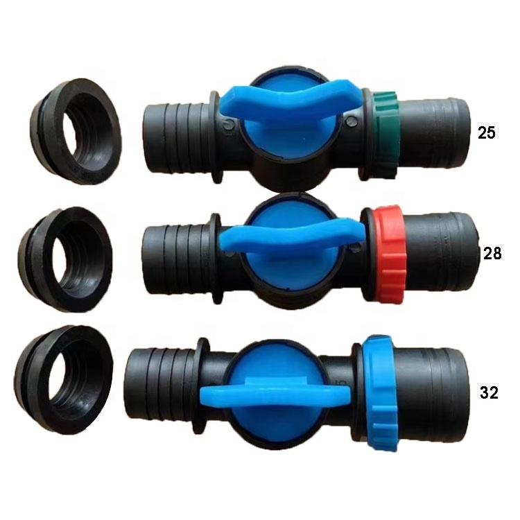 Irrigation Pipe Fittings Drip Tape Hose Accessories Bypass Valves For Agricultural Irrigation System