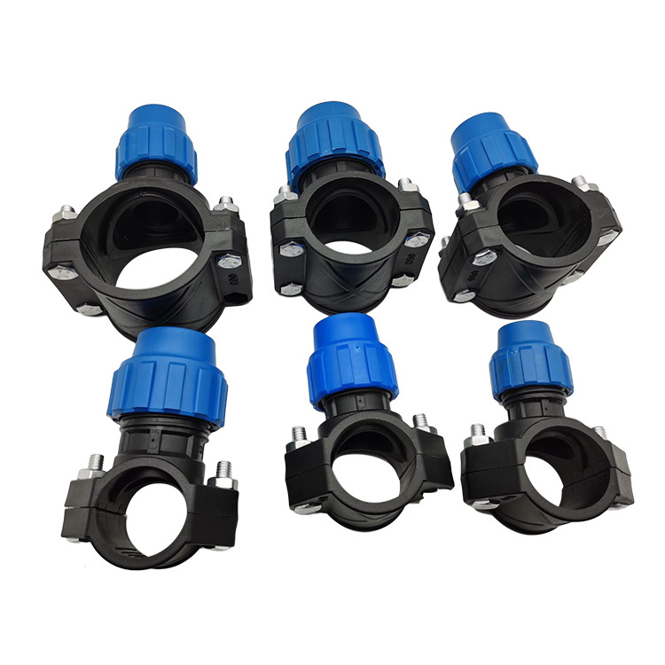 Factory Direct High Quality 25-250MM Saddle Clamps for Pvc Pipe